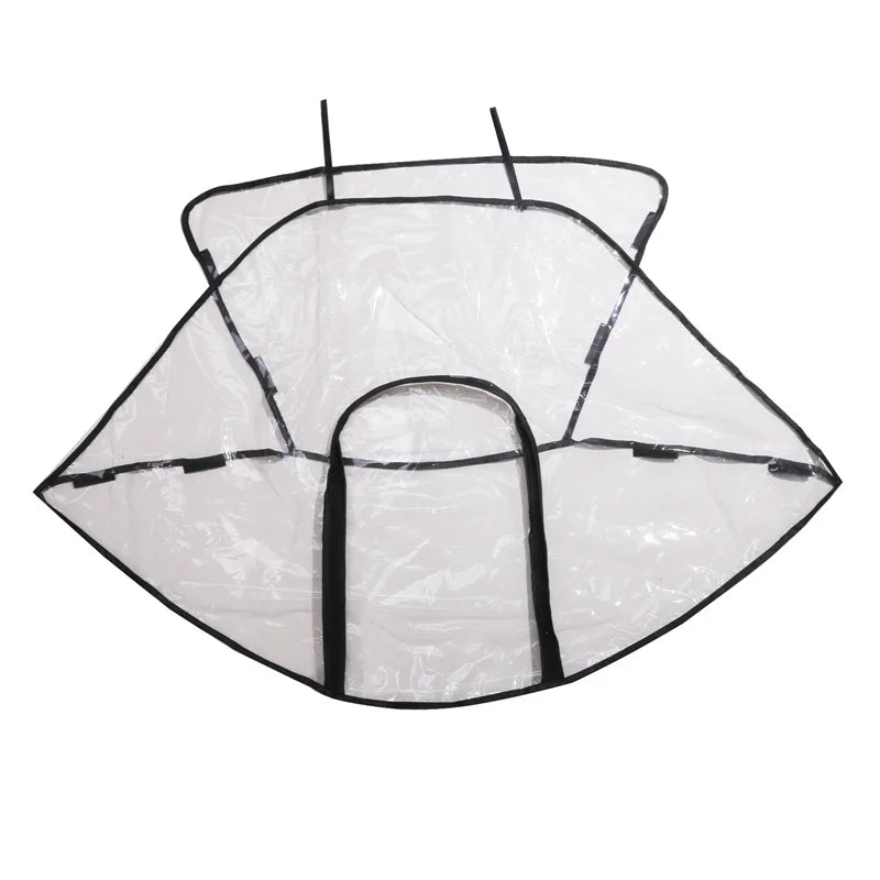 Habillage pluie poussette universel — Housse Transparente Respirante Vent & Soleil | Toutes Marques