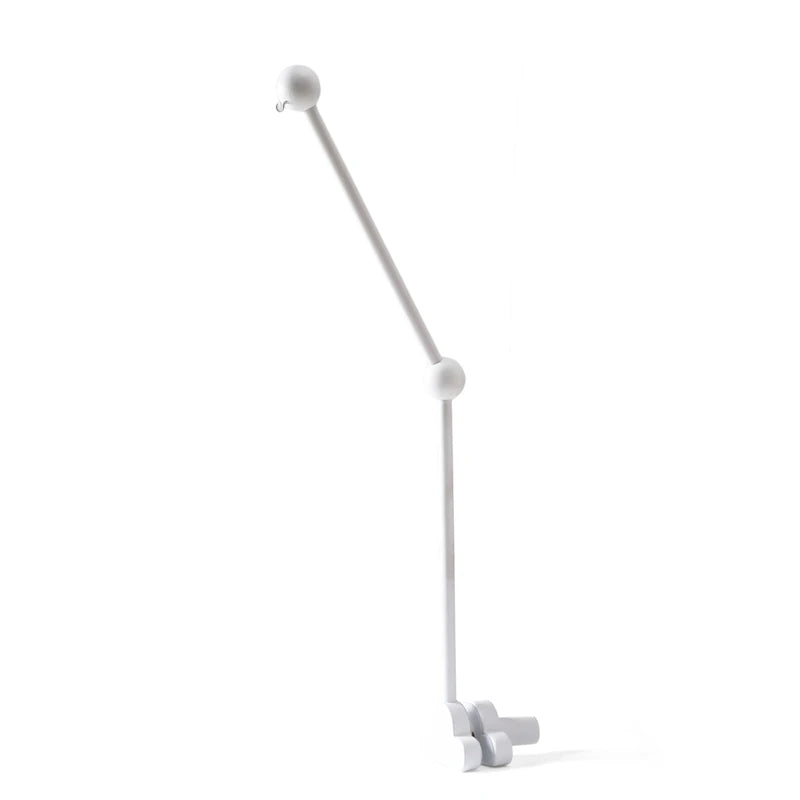 Mobile Lit Bébé Musical et Lumineux – Bois Naturel, Hochet Feutre Doux & Boîte à Musique Nouveau-Né