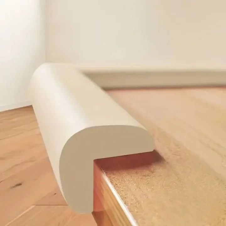 Protection bords meuble bébé — Bande Caoutchouc en L 2M Anti-Choc Tables & Coins