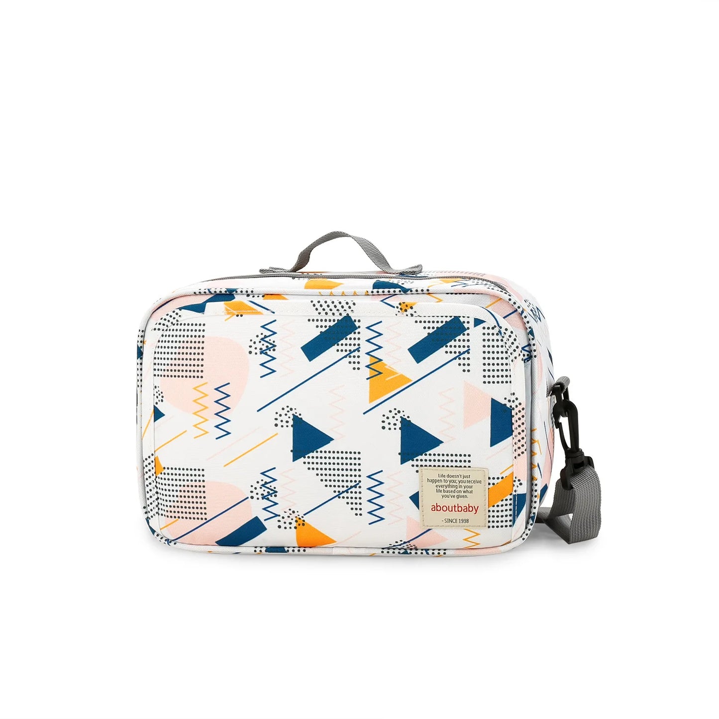 Sac Organisateur Imperméable pour Poussette Bébé – Léger, Multifonction, Grand Rangement avec Crochets et Sangle
