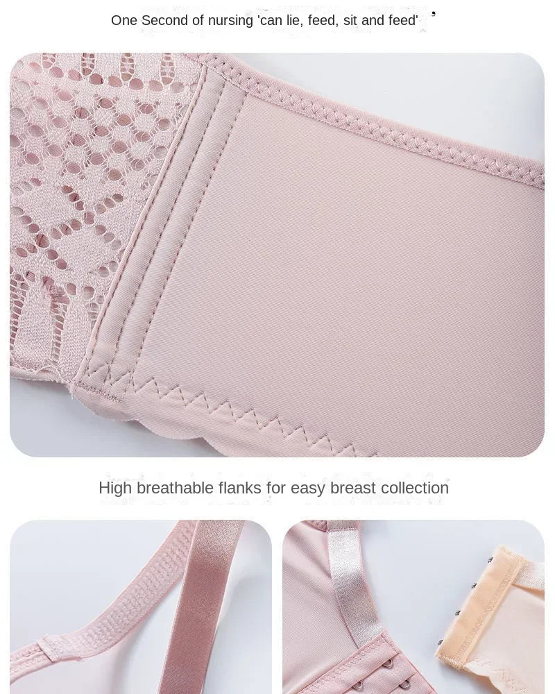 Soutien-Gorge Allaitement Boutons Avant – Brassière Ouverture Frontale Maintien & Confort | Femme Enceinte & Allaitante
