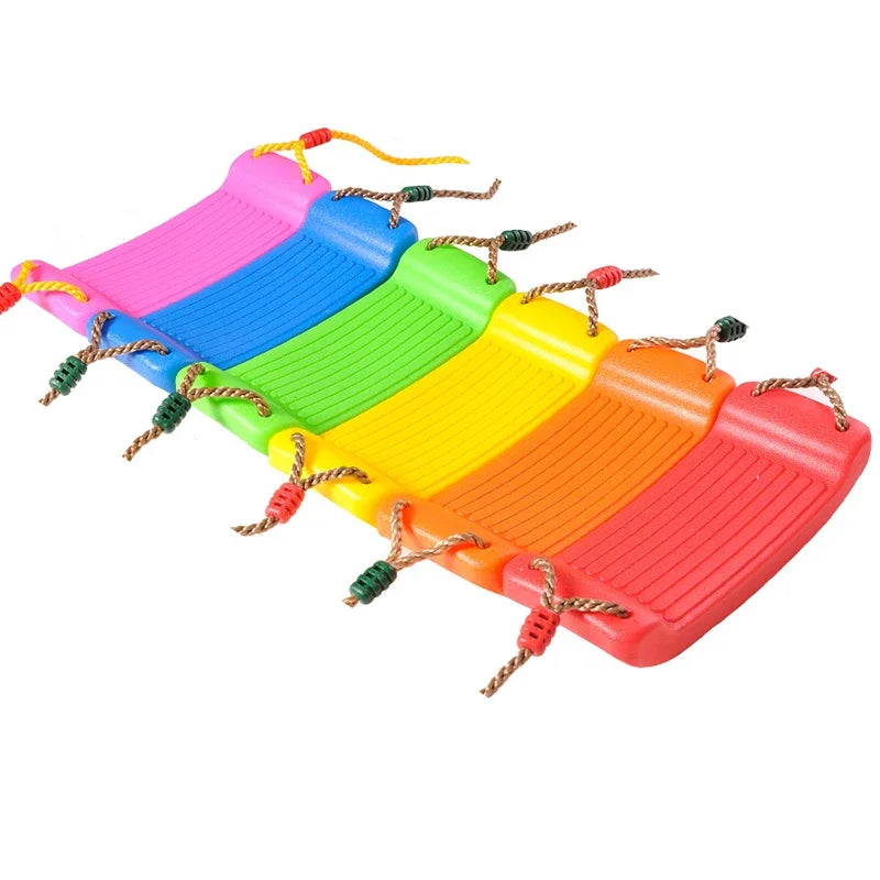 Balançoire Enfant Suspendue Réglable – Siège Bébé Évolutif Intérieur & Extérieur 2 3 Ans