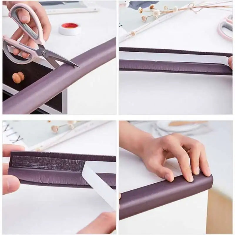 Protection coin de table bébé — Bande NBR Douce Anti-Choc 2M | 8 Couleurs