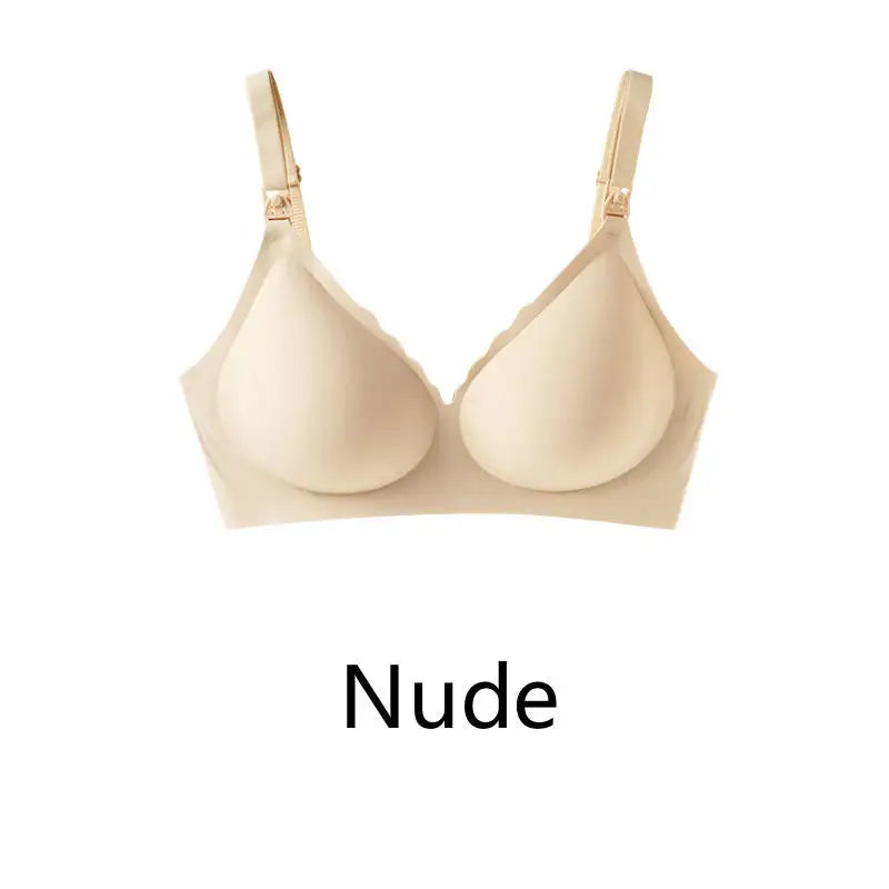 Soutien-Gorge Allaitement Push-Up Sans Coutures – Meilleure Brassière Anti-Affaissement Respirante | Maternité