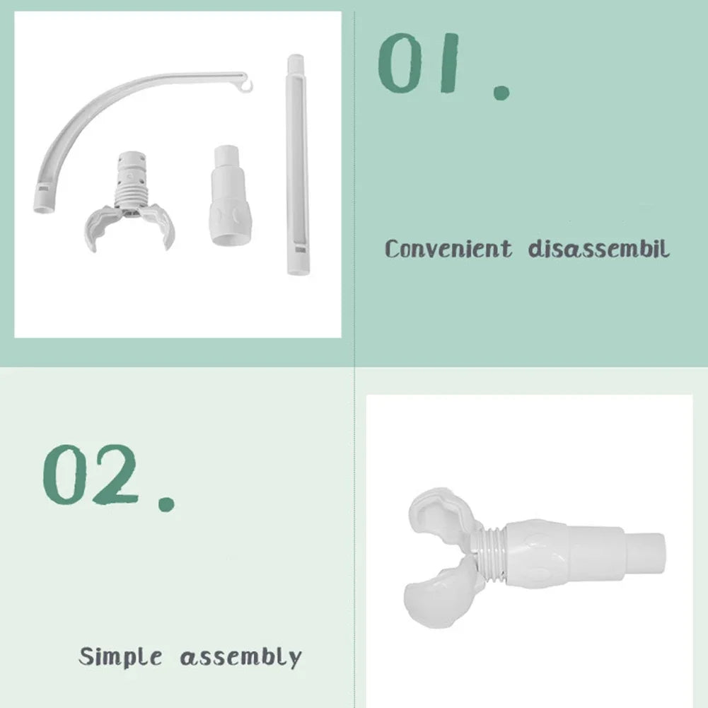 Support Mobile Bébé — Bras Rotatif DIY Cloche & Hochets | Lit, Poussette & Berceau