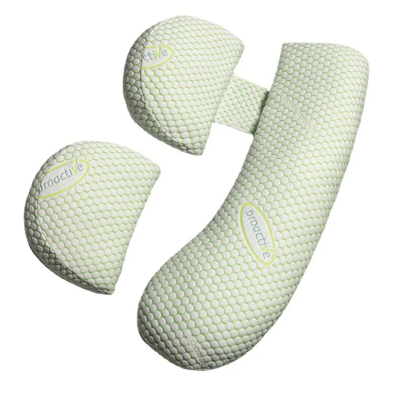 Coussin grossesse en U allaitement 2-en-1 — Oreiller Maternité Soutien Corps Complet | Sommeil & Allaitement