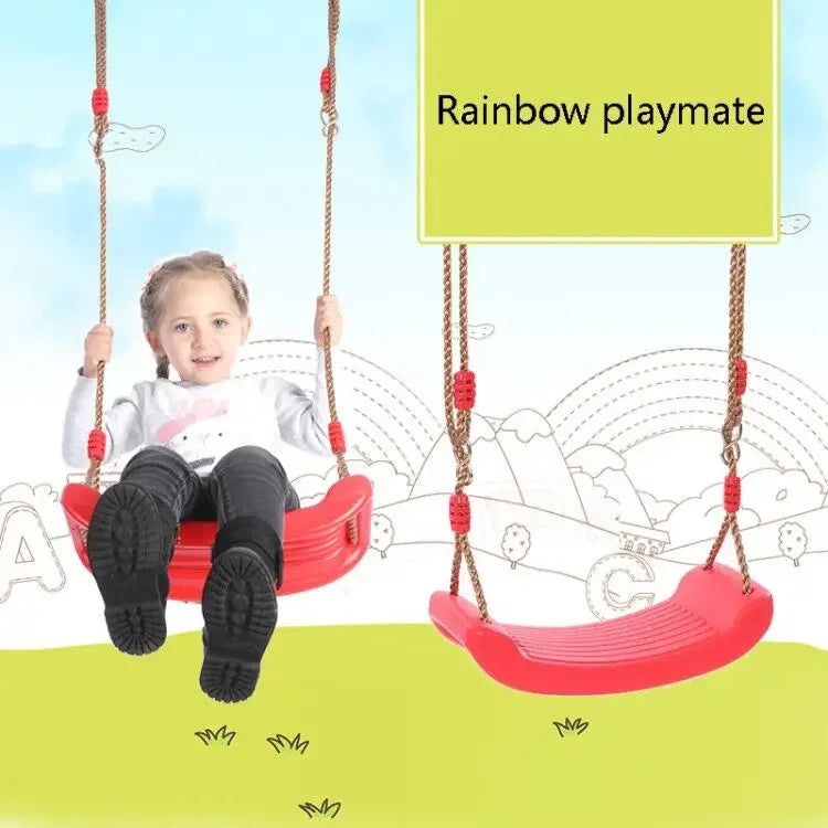 Balançoire Enfant Suspendue Réglable – Siège Bébé Évolutif Intérieur & Extérieur 2 3 Ans