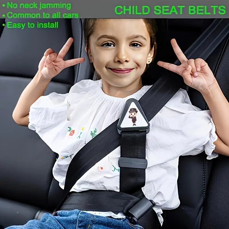 Ajusteur Ceinture Sécurité Voiture Enfant – Universel, Confortable & Sécurisé | Lot de 1, 3 ou 5