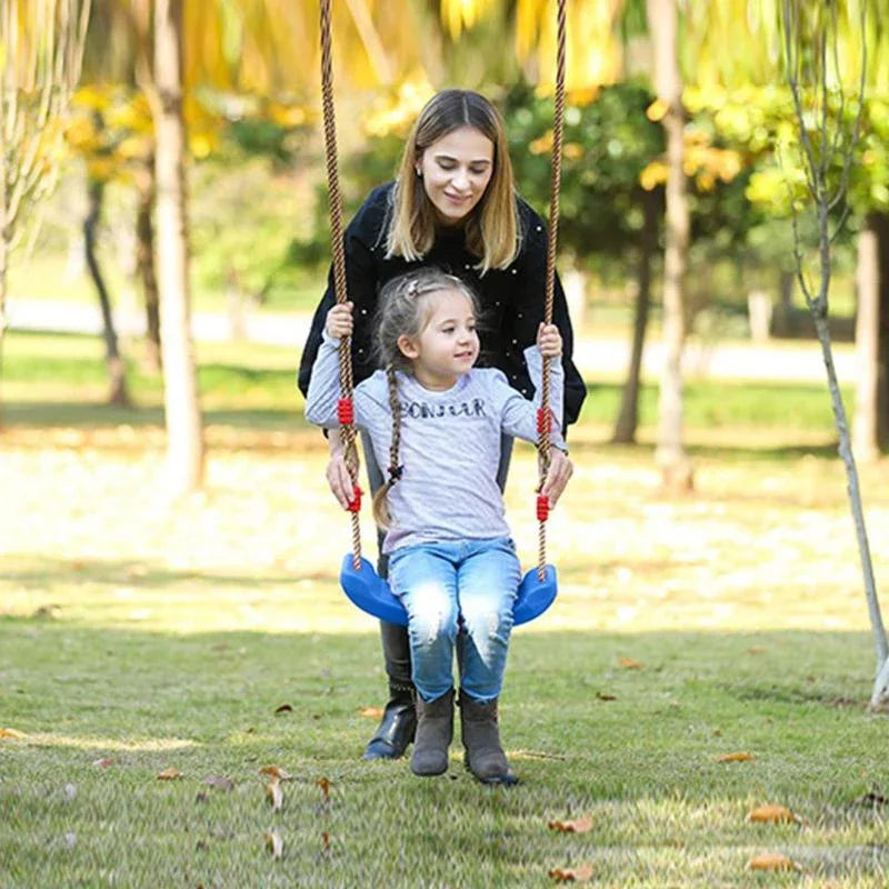 Balançoire Enfant Suspendue Réglable – Siège Bébé Évolutif Intérieur & Extérieur 2 3 Ans