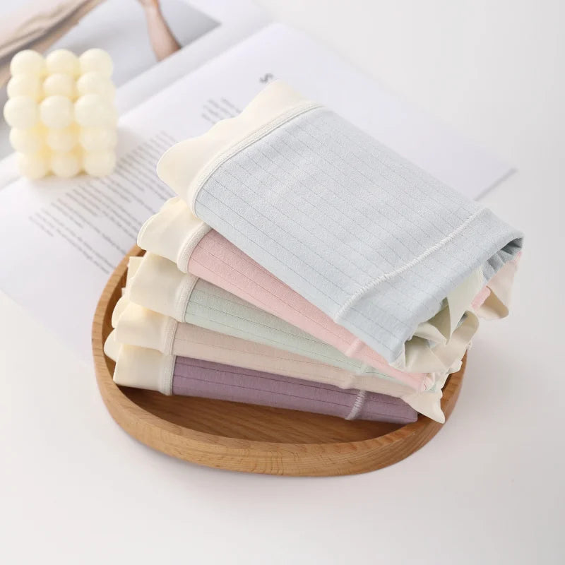Lot de 3 Culottes Maternité Taille Haute — Coton & Élastane Respirant, Maintien Abdominal, M-XL