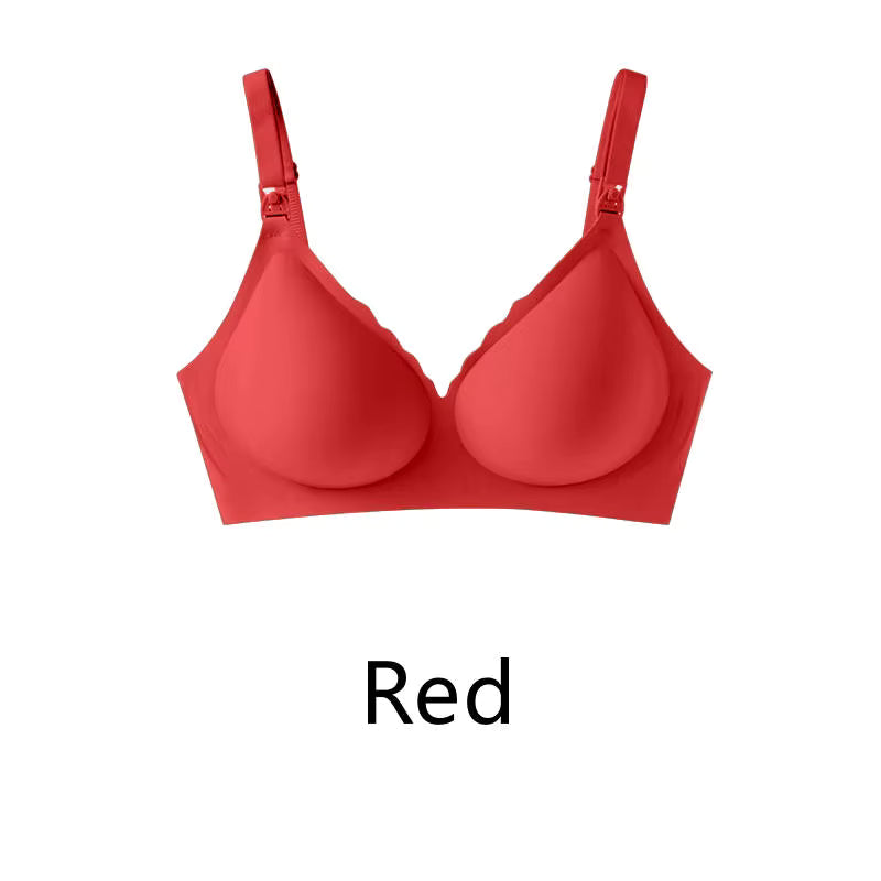 Soutien-Gorge Allaitement Push-Up Sans Coutures – Meilleure Brassière Anti-Affaissement Respirante | Maternité