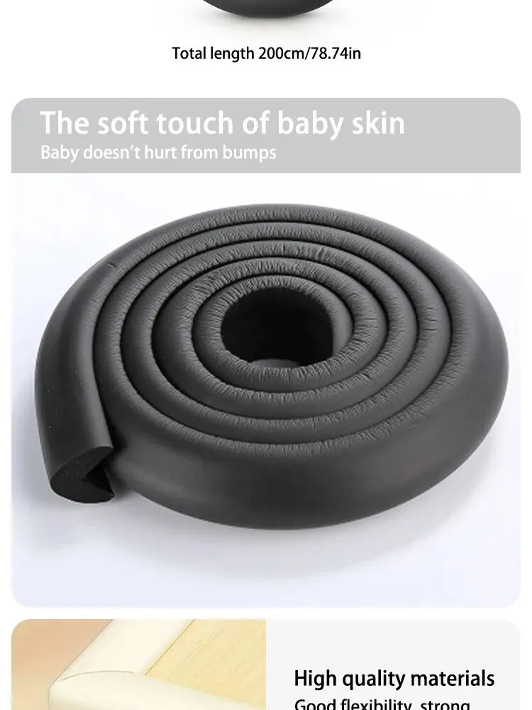 Protège coin meuble bébé — Bande NBR Sécurité 2M Anti-Choc | 5 Couleurs