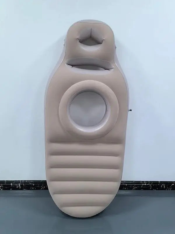 Oreiller Maternité Gonflable avec Trou pour Ventre – Matelas Grossesse Dormir sur le Ventre | Soulage Dos & Hanches
