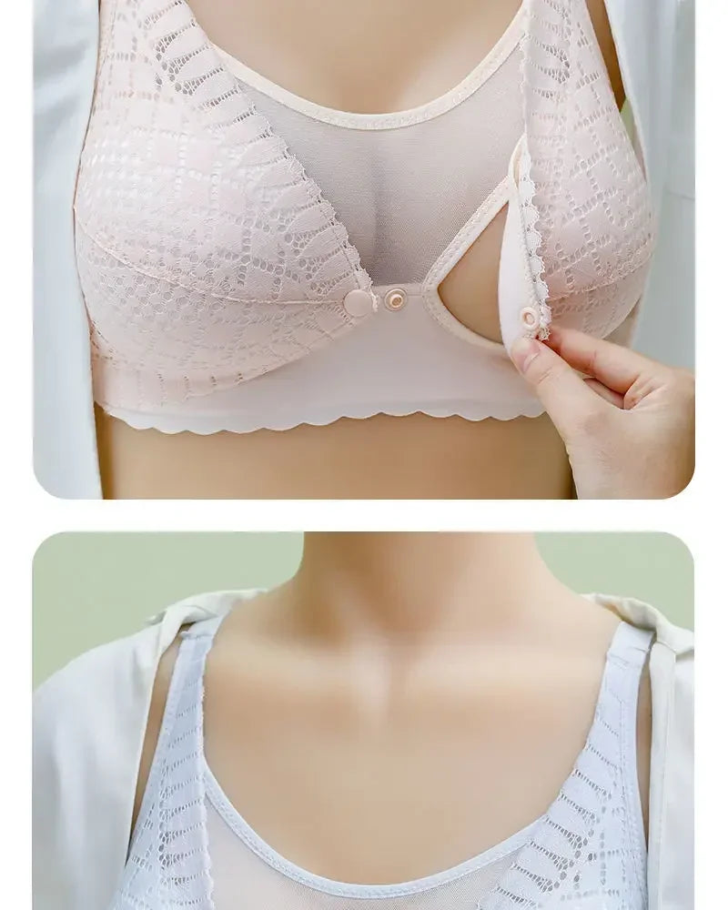 Soutien-Gorge Allaitement Boutons Avant – Brassière Ouverture Frontale Maintien & Confort | Femme Enceinte & Allaitante