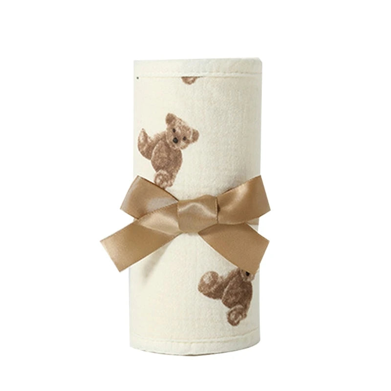 Tour de lit bébé complet — Coton 4 Pièces Protection Barreaux | Chambre Fille & Garçon
