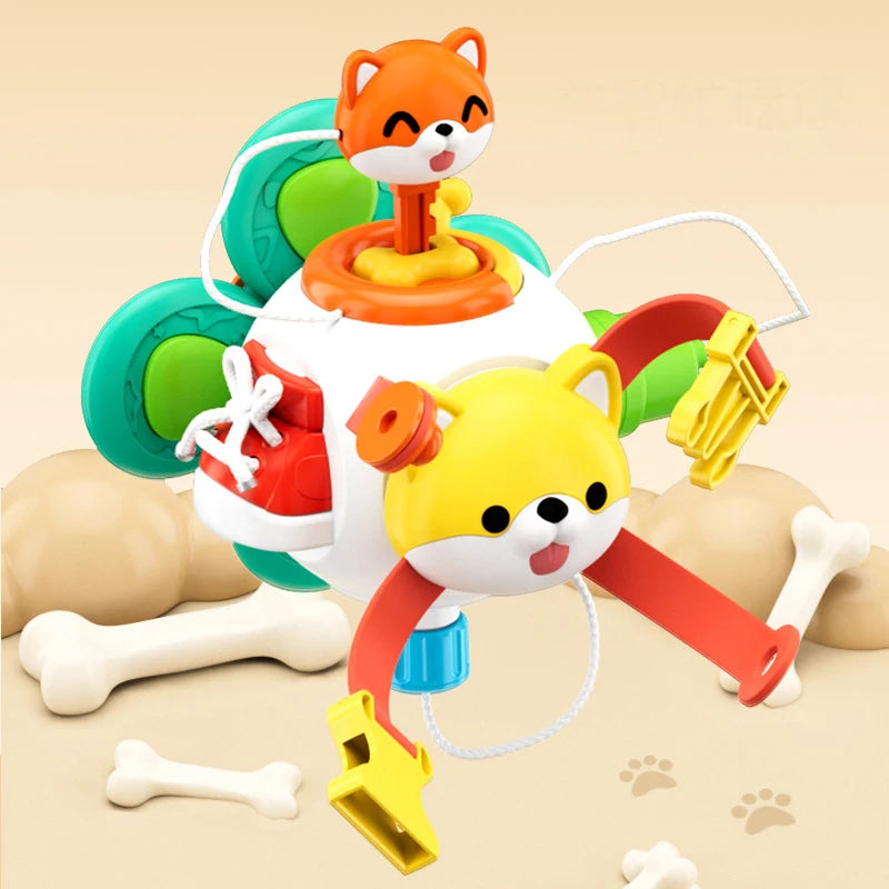 Busy Board Cube Montessori Bébé – Jouet Éducatif Sensoriel Motricité Fine | 5 Modèles | Voyage