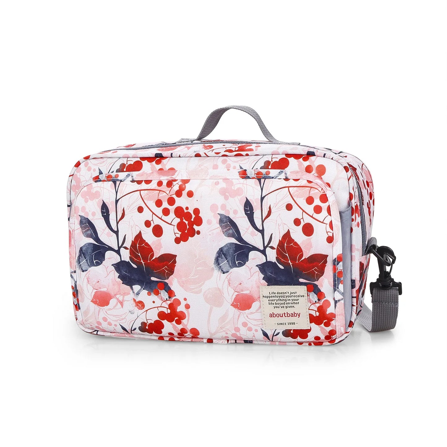 Sac Organisateur Imperméable pour Poussette Bébé – Léger, Multifonction, Grand Rangement avec Crochets et Sangle