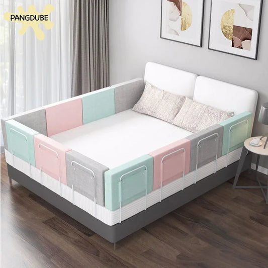 Barrière de Lit Enfant Anti-Chute 47cm – Garde-Corps Sécurité Lit Bébé Pliable Voyage