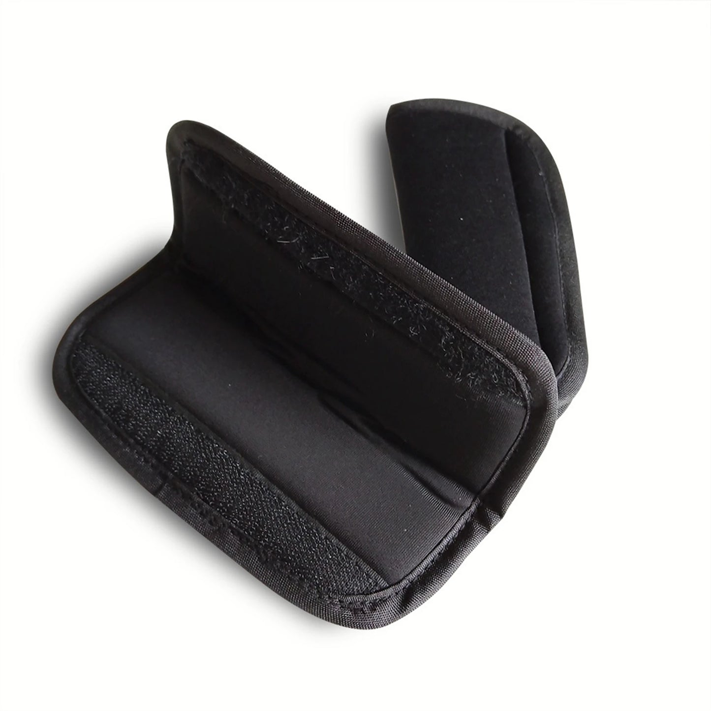 Couvre-Sangles Rembourrés Poussette & Siège Auto Bébé – Protection Épaules Douce & Ajustable | Gris & Noir