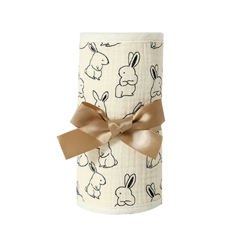 Tour de lit bébé complet — Coton 4 Pièces Protection Barreaux | Chambre Fille & Garçon
