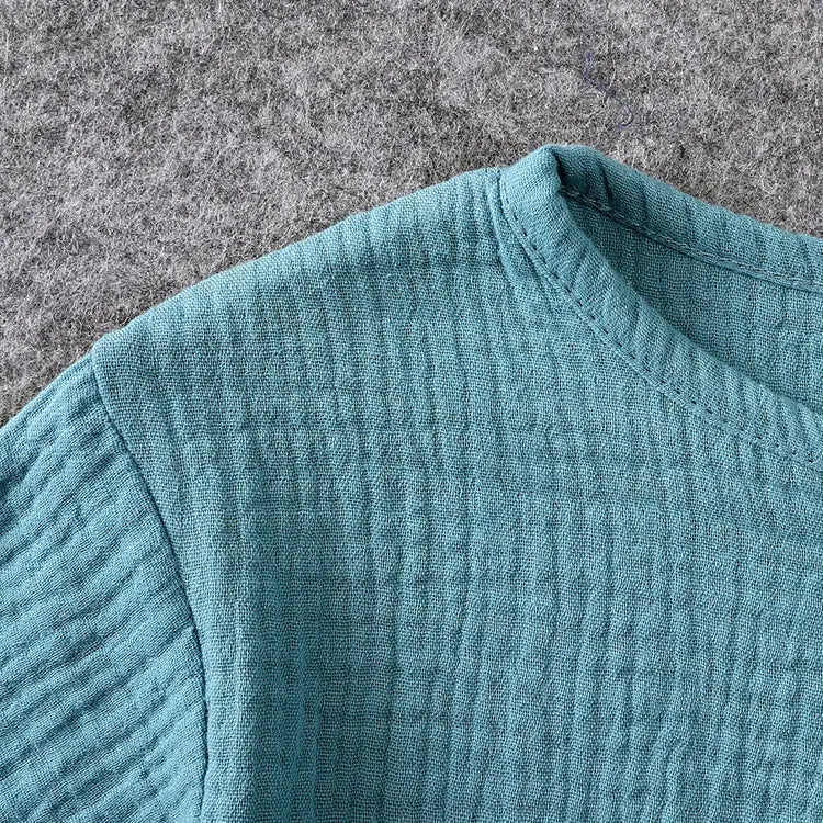 Ensemble Été Enfant Coton 2 Pièces — T-Shirt Manches Courtes & Short, Unisexe 2-7 Ans