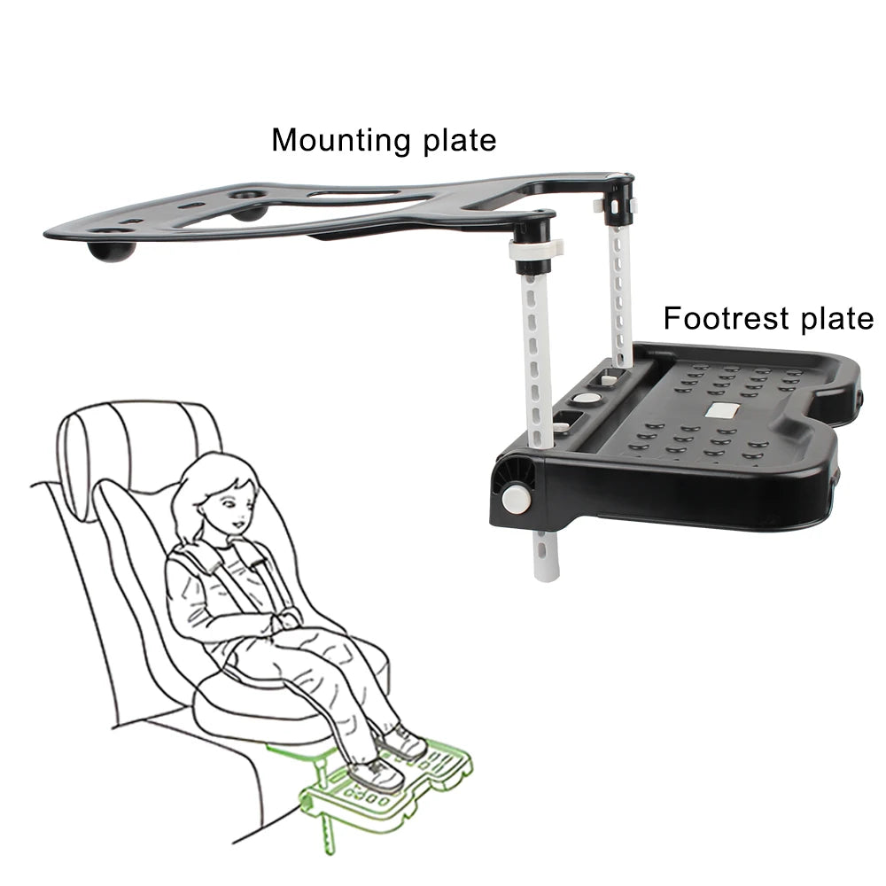 Repose-Pieds Siège Auto Enfant Ajustable – Support Confort & Sécurité Voiture Universel