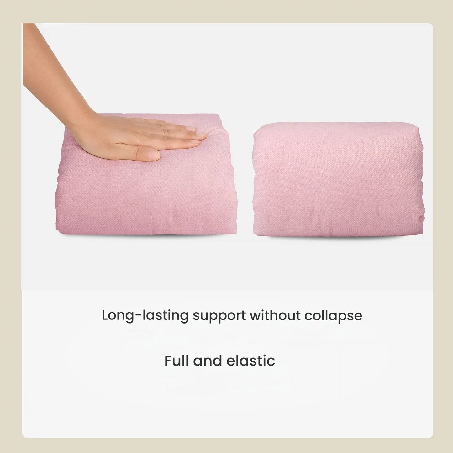 Coussin Allaitement Peluche Ultra-Doux – Bras Chauds & Confortables | Idéal Période Allaitement
