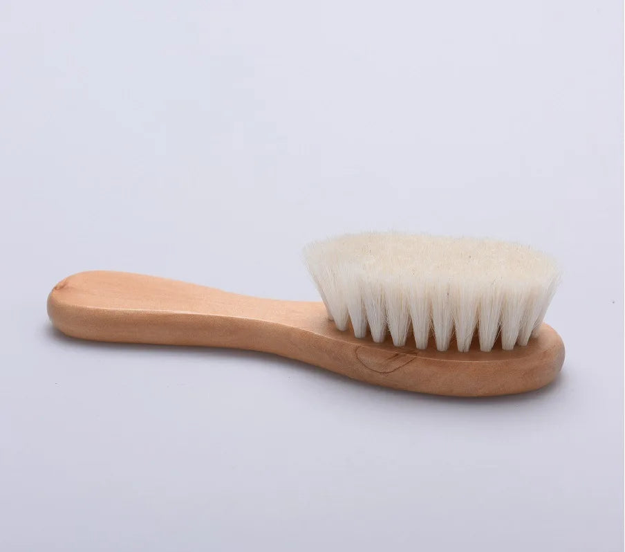 Brosse à Cheveux Bébé Personnalisée Prénom Gravé en Bois – Cadeau Naissance & Baby Shower Original