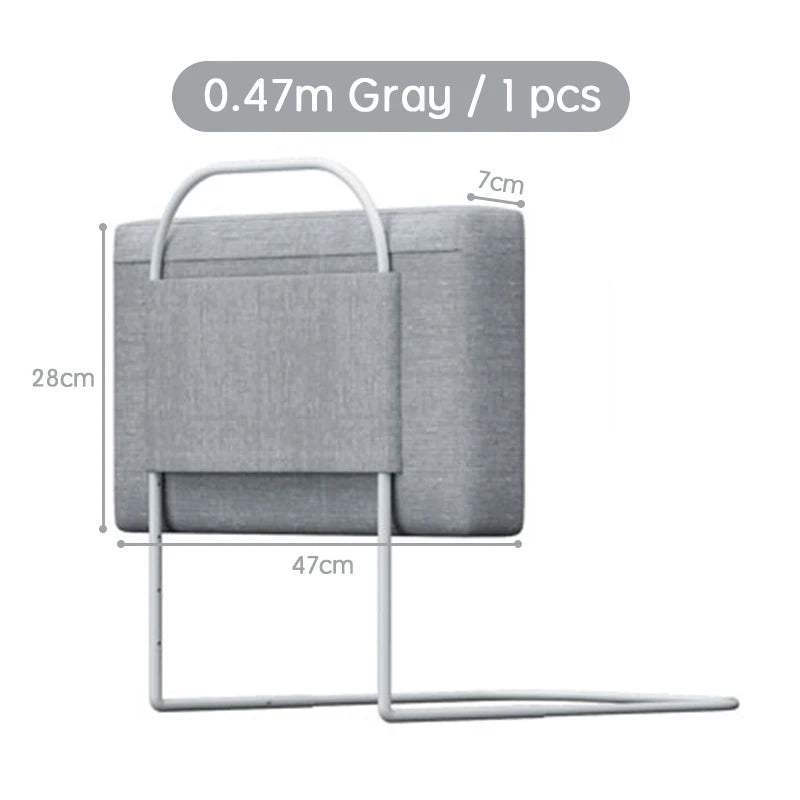 Barrière de Lit Enfant Anti-Chute 47cm – Garde-Corps Sécurité Lit Bébé Pliable Voyage