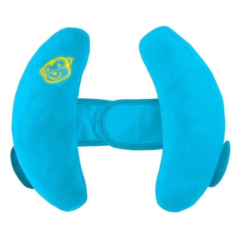 Appui-Tête Bébé Banane Ajustable – Cale Tête Soutien Cou Siège Auto & Poussette | Voyage Confort