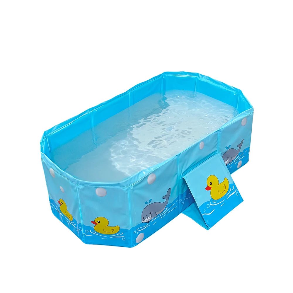 Baignoire Pliable Bébé – Rangement Facile, Portable Intérieur & Extérieur | 5 Couleurs