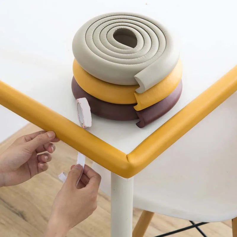 Bande Protection Coin de Table Bébé NBR Souple 2M – Protège Angle Meuble Anti-Collision