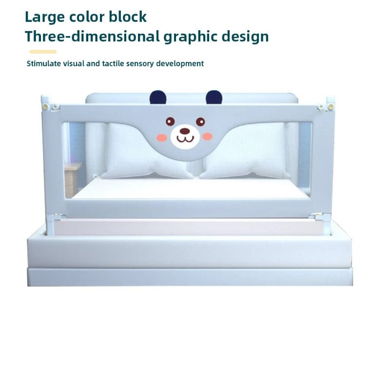 Barrière de Lit Anti-Chute Bébé & Enfant Réglable – Rail de Sécurité Lit 1.5M à 2.0M
