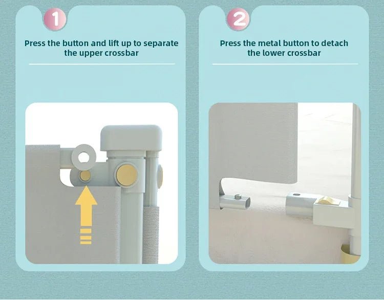 Barrière de Lit Anti-Chute Bébé & Enfant Réglable – Rail de Sécurité Lit 1.5M à 2.0M