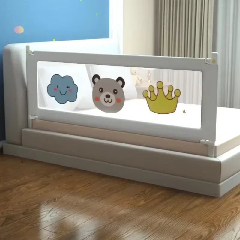 Barrière de Lit Anti-Chute Bébé & Enfant Réglable – Rail de Sécurité Lit 1.5M à 2.0M