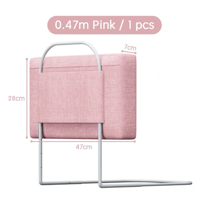 Barrière de Lit Enfant Anti-Chute 47cm – Garde-Corps Sécurité Lit Bébé Pliable Voyage