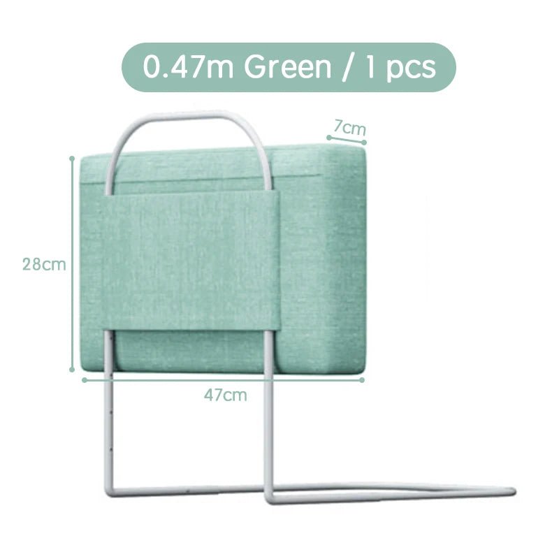 Barrière de Lit Enfant Anti-Chute 47cm – Garde-Corps Sécurité Lit Bébé Pliable Voyage