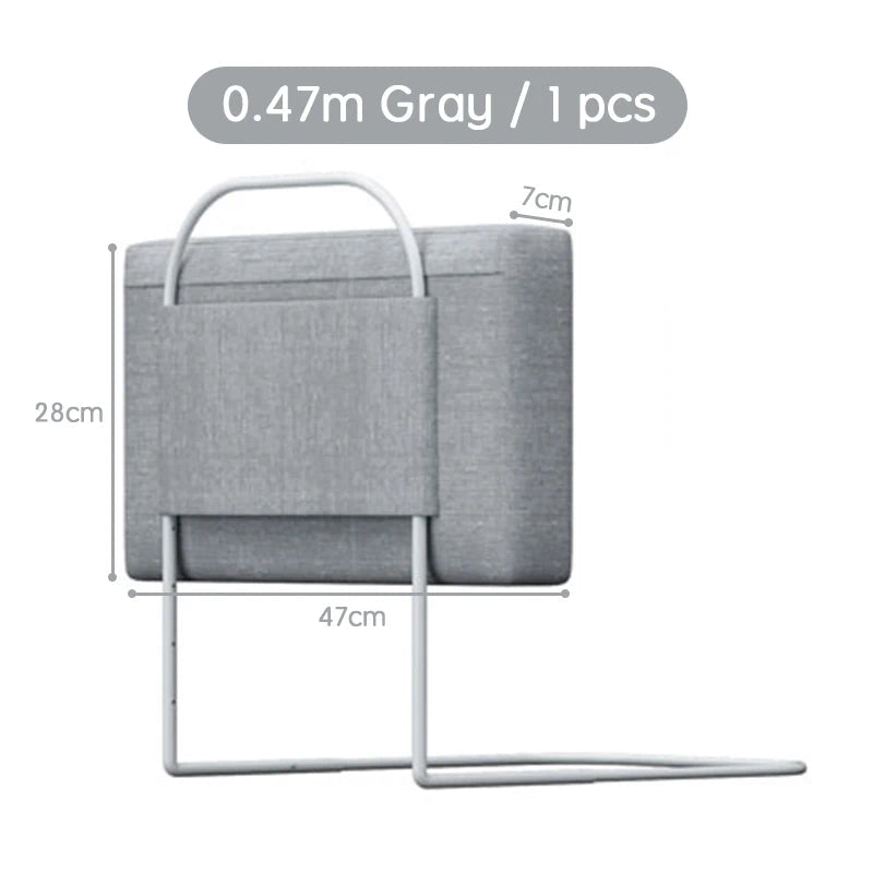 Barrière de Lit Enfant Anti-Chute 47cm – Garde-Corps Sécurité Lit Bébé Pliable Voyage