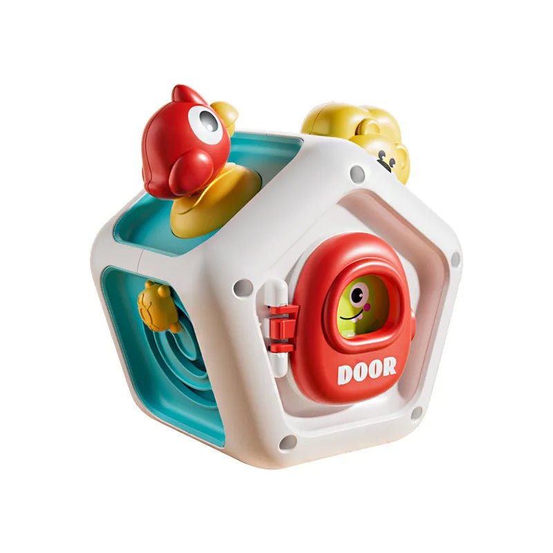 Busy Board Cube Montessori Bébé – Jouet Éducatif Sensoriel Motricité Fine | 5 Modèles | Voyage