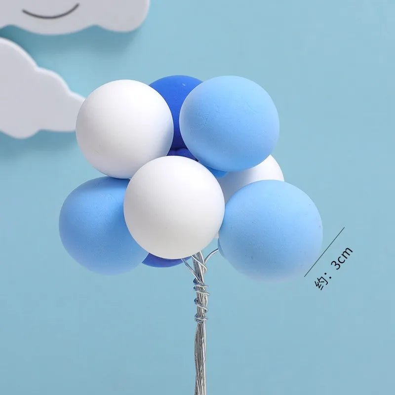 Cake Topper Ours Rose & Bleu – Décoration Gâteau Baby Shower, Anniversaire Enfant & Mariage