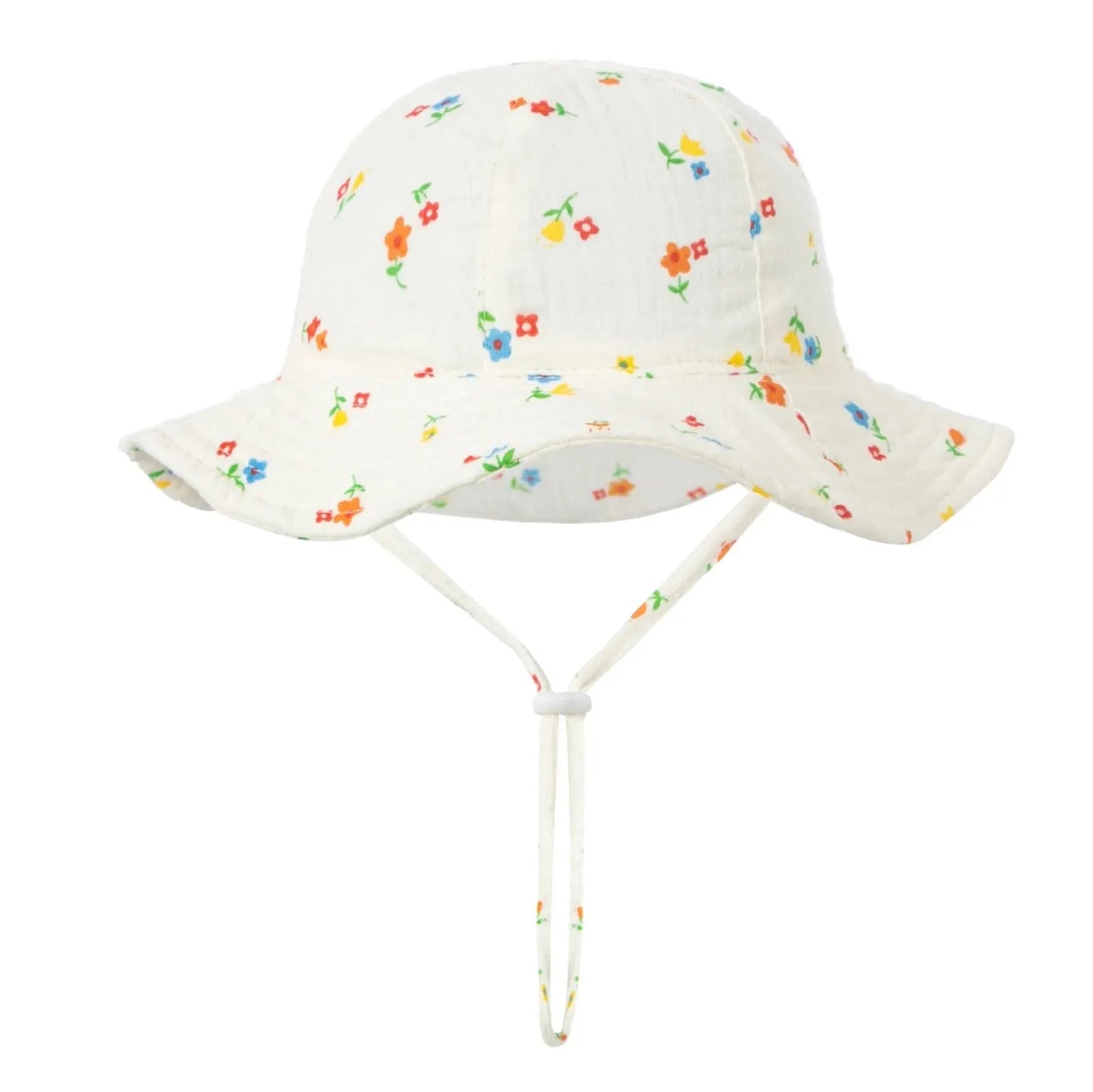 Chapeau Bébé Été Protection UV – Style Bob Imprimé Ours (3 à 12 mois)