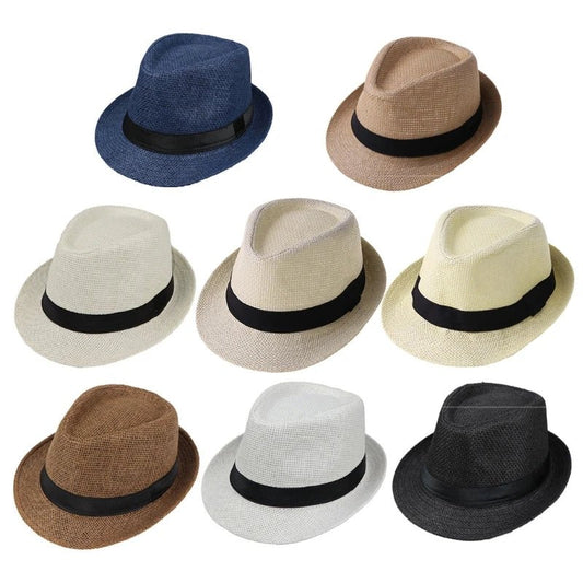 Chapeau paille duo maman bébé — Lot 2 Chapeaux Artisanaux Assortis Parent-Enfant | Plage & Vacances