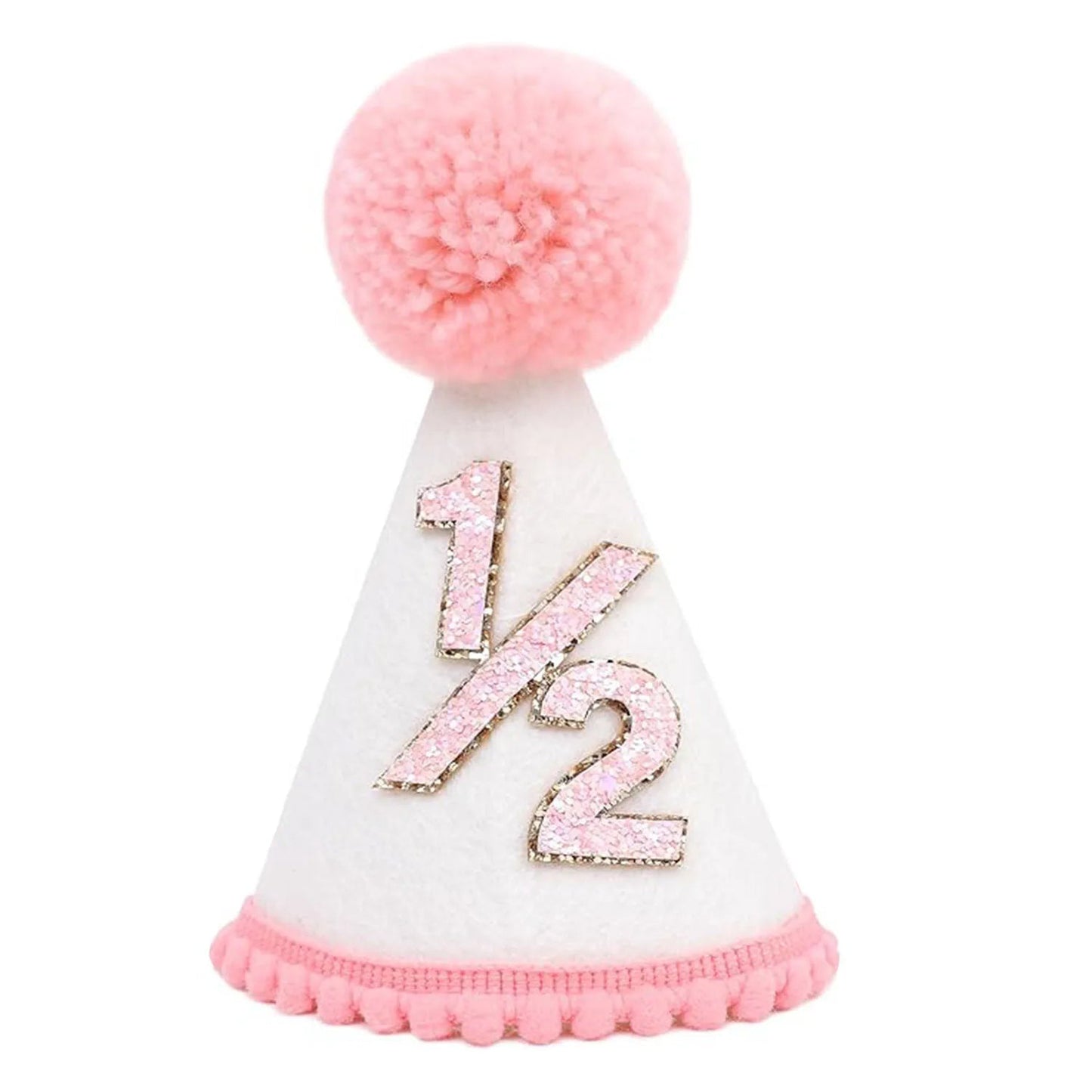 Chapeau Demi-Anniversaire 6 Mois Bébé – Couronne 1/2 Birthday Photo Props Garçon & Fille
