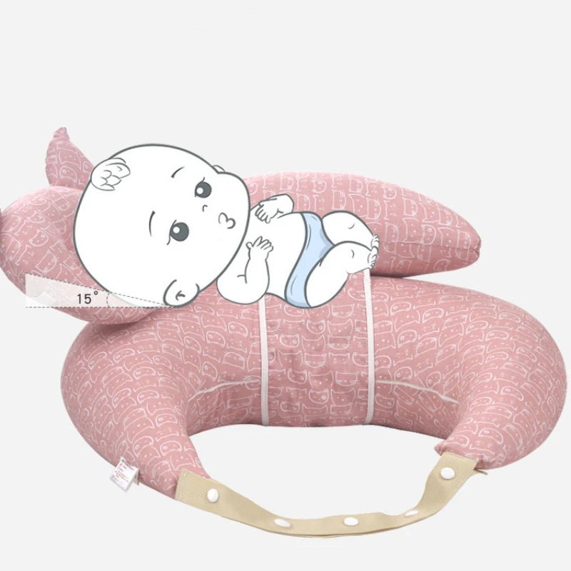 Coussin Allaitement Multifonction Bretelles Motifs Cartoon – Mains Libres Ergonomique | Nouveau-Né & Nourrisson