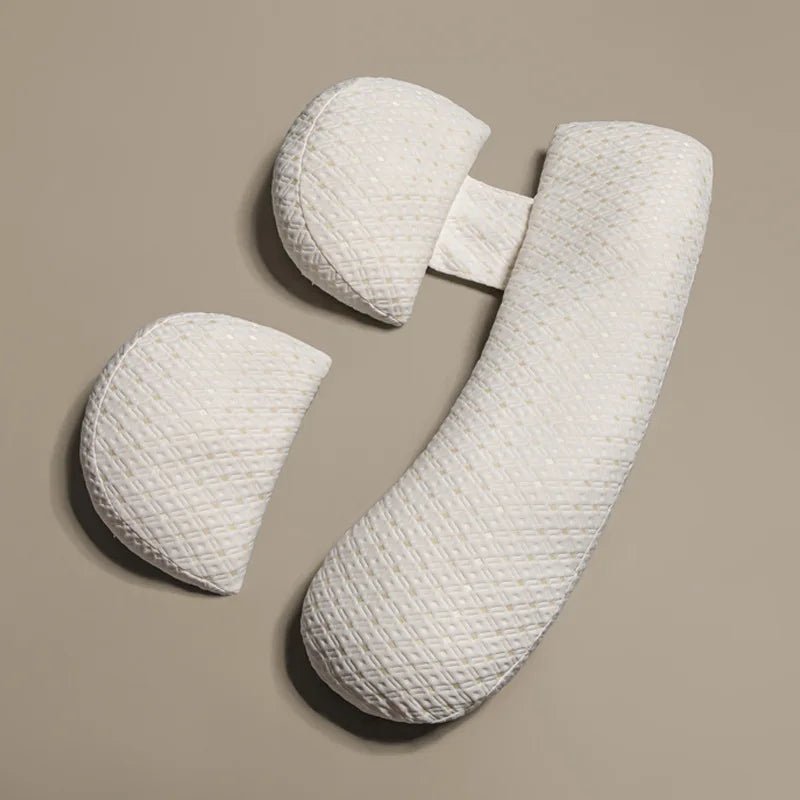 Coussin grossesse en U allaitement 2-en-1 — Oreiller Maternité Soutien Corps Complet | Sommeil & Allaitement