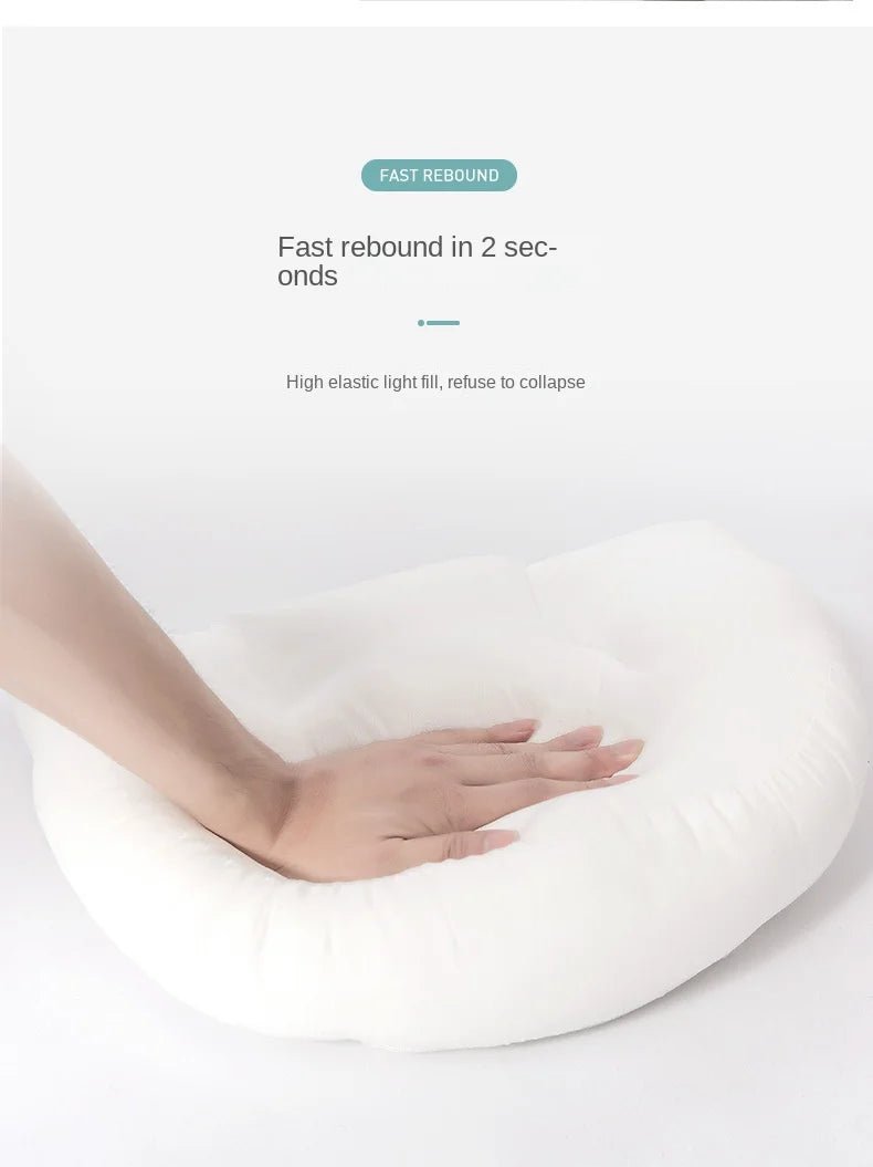 Coussin grossesse en U allaitement 2-en-1 — Oreiller Maternité Soutien Corps Complet | Sommeil & Allaitement
