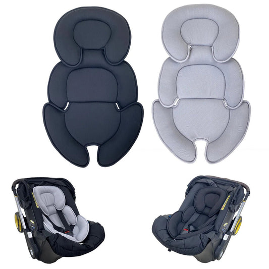 Réducteur Coussin Universel Poussette & Siège Auto – Soutien Tête & Corps Bébé | Compatible DOONA Nouveau-Né