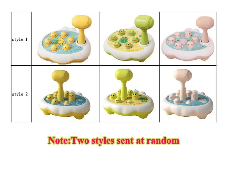 Jeu Marteau Bébé Montessori – Banc à Marteler Encastrement Canard Grenouille Cochon 12-24 Mois
