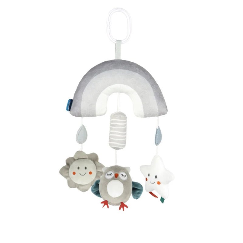 Jouet à suspendre bébé poussette — Mobile Musical Animal Hochet Sensoriel Lit & Arche | Naissance