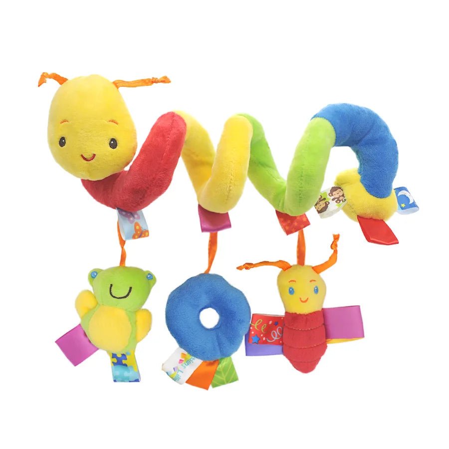 Jouet à suspendre bébé poussette — Mobile Musical Animal Hochet Sensoriel Lit & Arche | Naissance